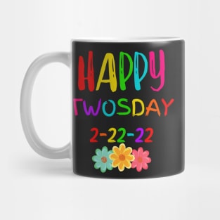 Happy Twosday Tuesday 22nd February 2022 Mug